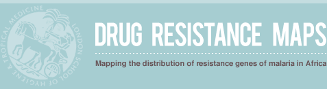 logo - Drugs Resistance Maps. Mapping the distribution of resistance genes of malaria in Africa
